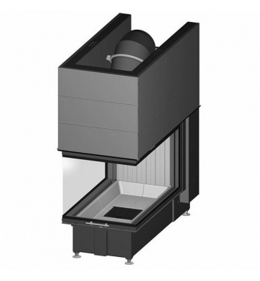 Стальная каминная топка Spartherm Arte U-90h-4S